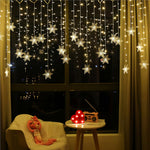 Pentagram LED Curtain Pendant Light