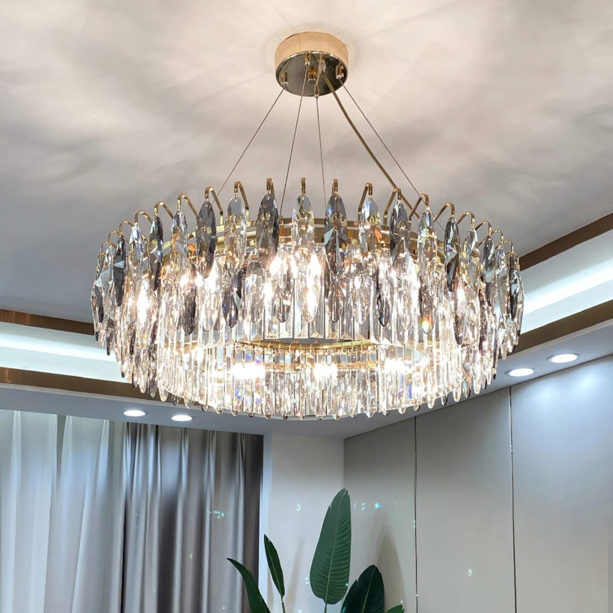 Perfect Sparkle Crystal Chandelier