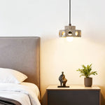 Perfora Travertine Pendant Light – Sculptural Stone Halo for Modern Interiors