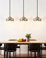Perfora Travertine Pendant Light – Sculptural Stone Halo for Modern Interiors
