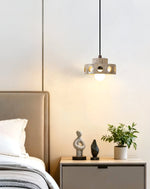 Perfora Travertine Pendant Light – Sculptural Stone Halo for Modern Interiors