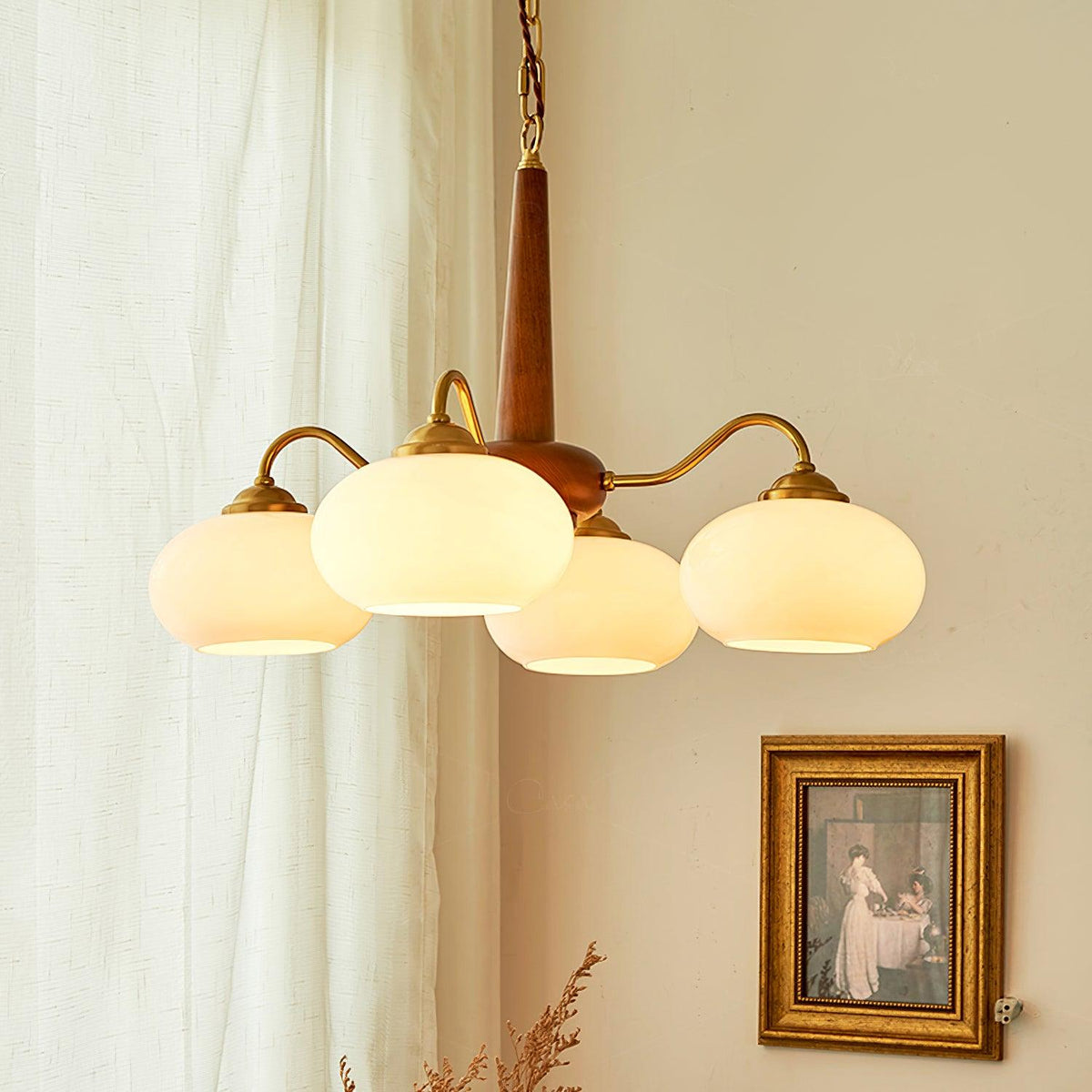 persimmon-chandelier