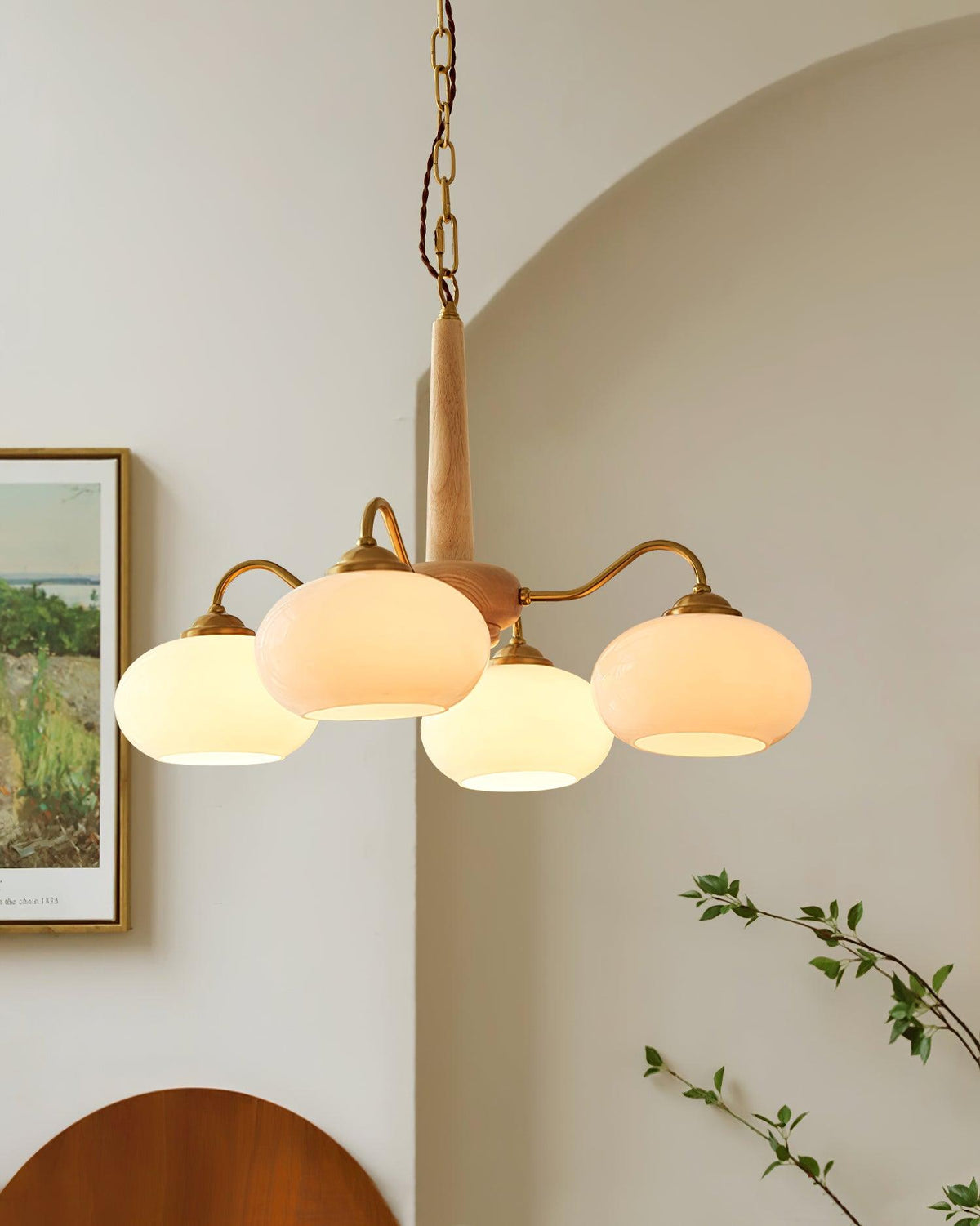 persimmon-chandelier