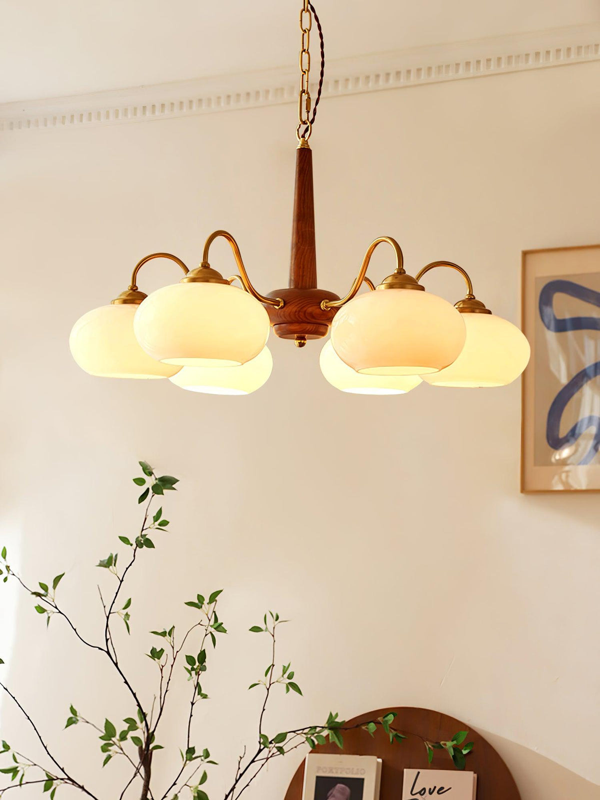 persimmon-chandelier
