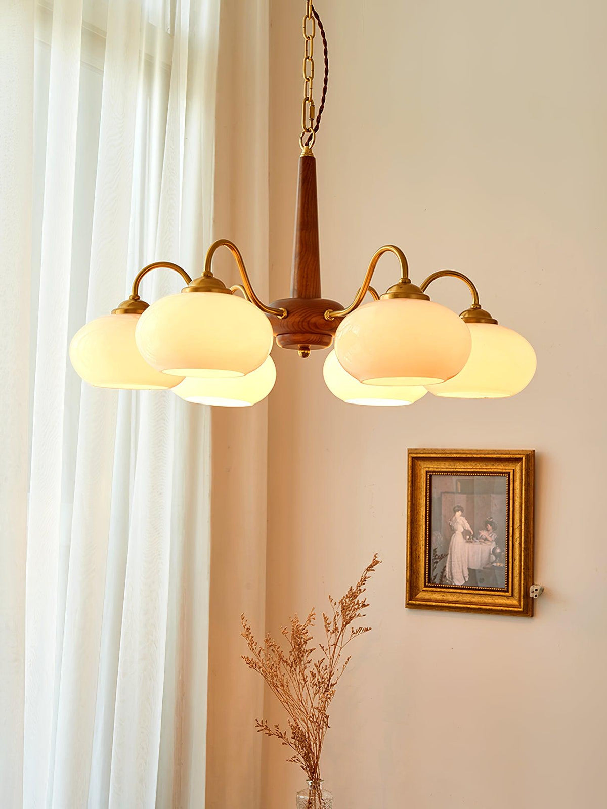 persimmon-chandelier