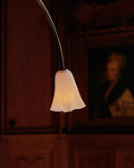 Petalia Blossom Chandelier – Floral Glass Pendant Light for Dining Room and Living Room
