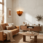 Petalia Sculptural Glass Wall Sconce | Modern Organic Lighting