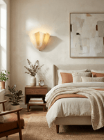 Petalia Sculptural Glass Wall Sconce | Modern Organic Lighting
