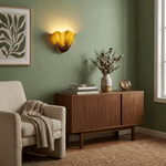 Petalia Sculptural Glass Wall Sconce | Modern Organic Lighting