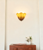 Petalia Sculptural Glass Wall Sconce | Modern Organic Lighting