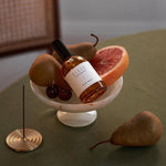 Petra Onyx Marble Pedestal Tray – Decorative Catchall Bowl