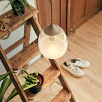Petra Glass Pendant Light – Modern Minimalist Hanging Lamp for Dining and Living Spaces