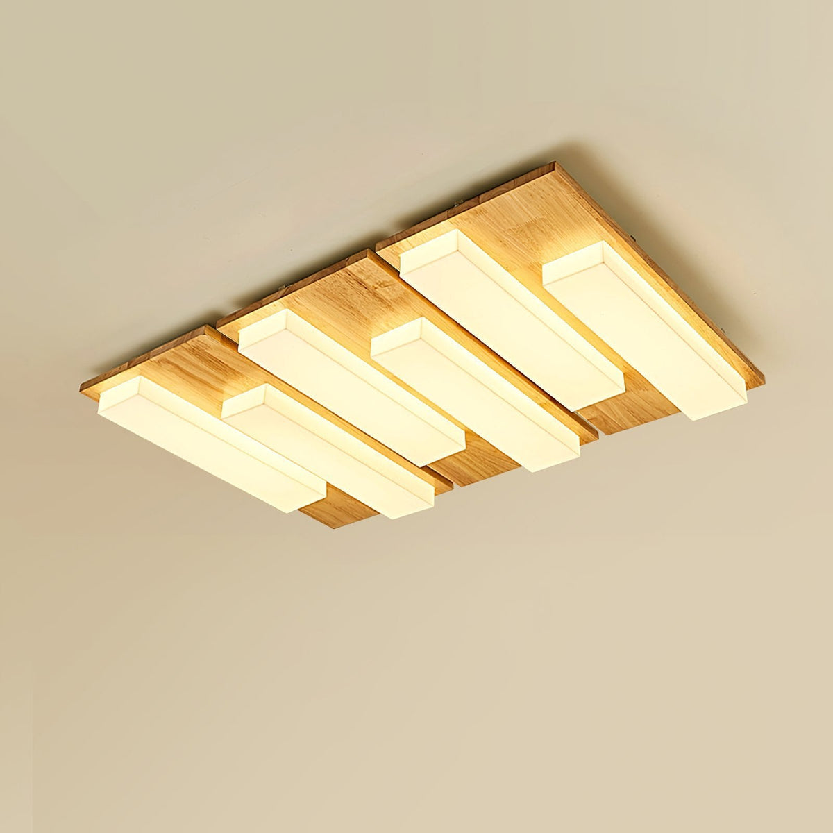 Piano Wood Art Ceiling Lamp