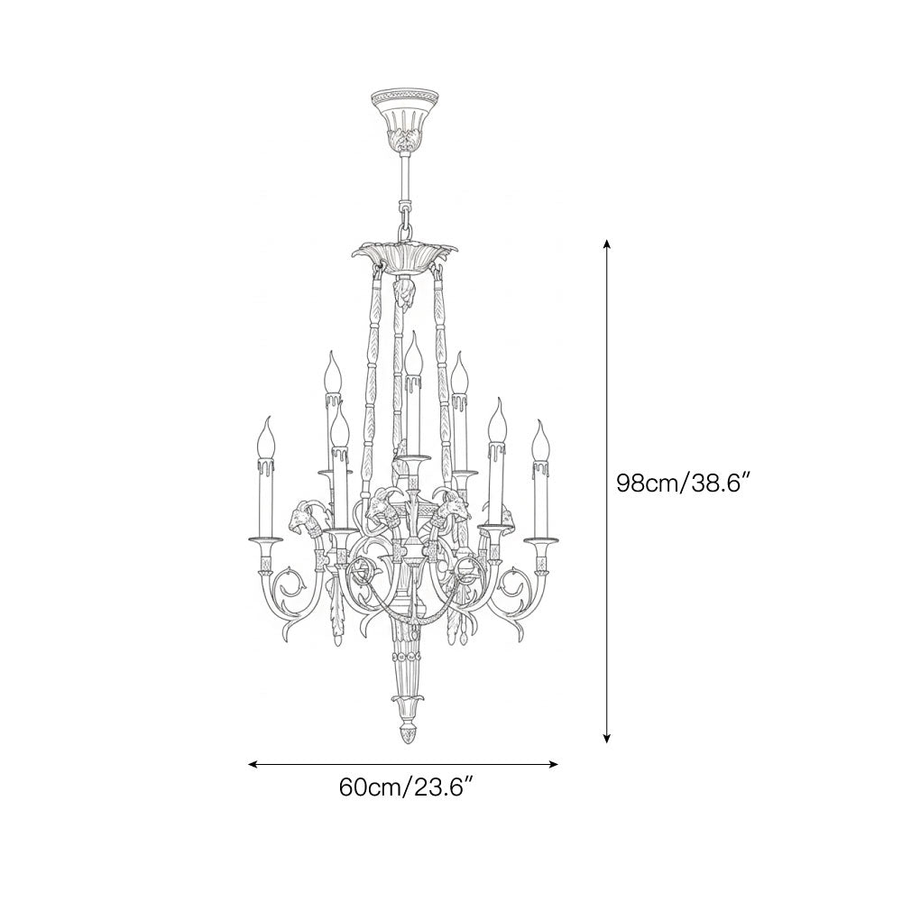 pierre-gouthiere-chandelier