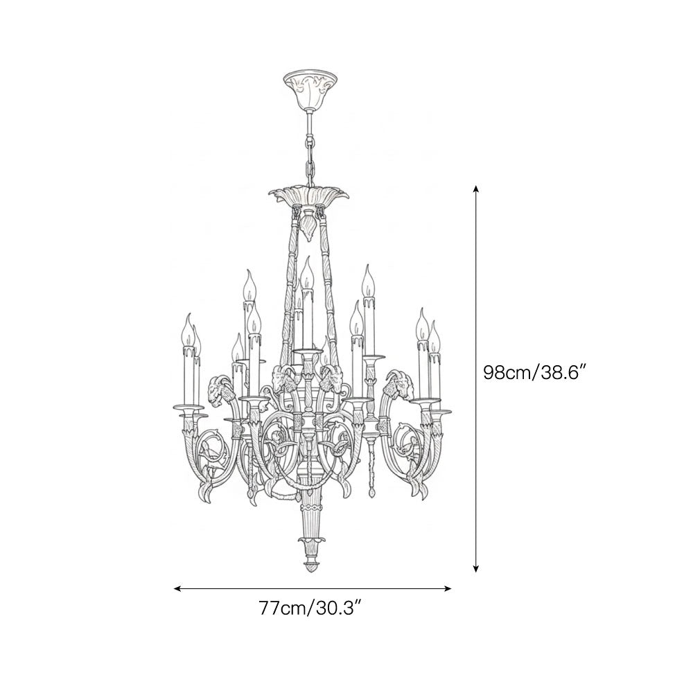 pierre-gouthiere-chandelier