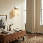 Pillar Alabaster Wall Sconce – Natural Stone, Brushed Gold Accent