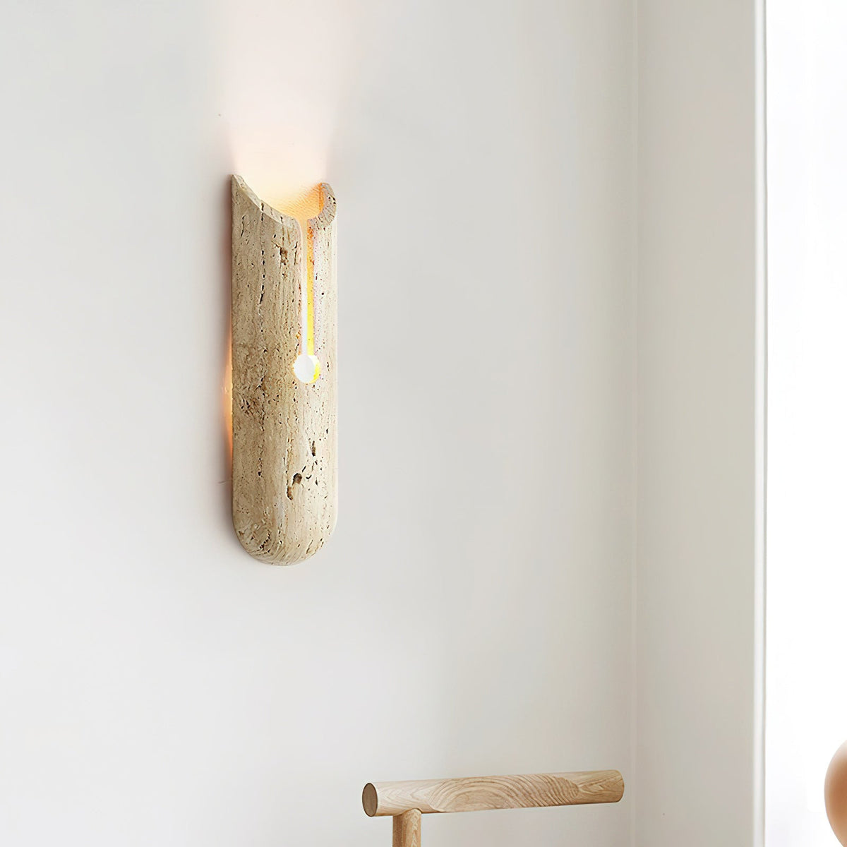 pille-travertine-wall-lamp