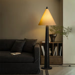 Pinecone Wooden Floor Lamp – Handcrafted Natural Illumination
