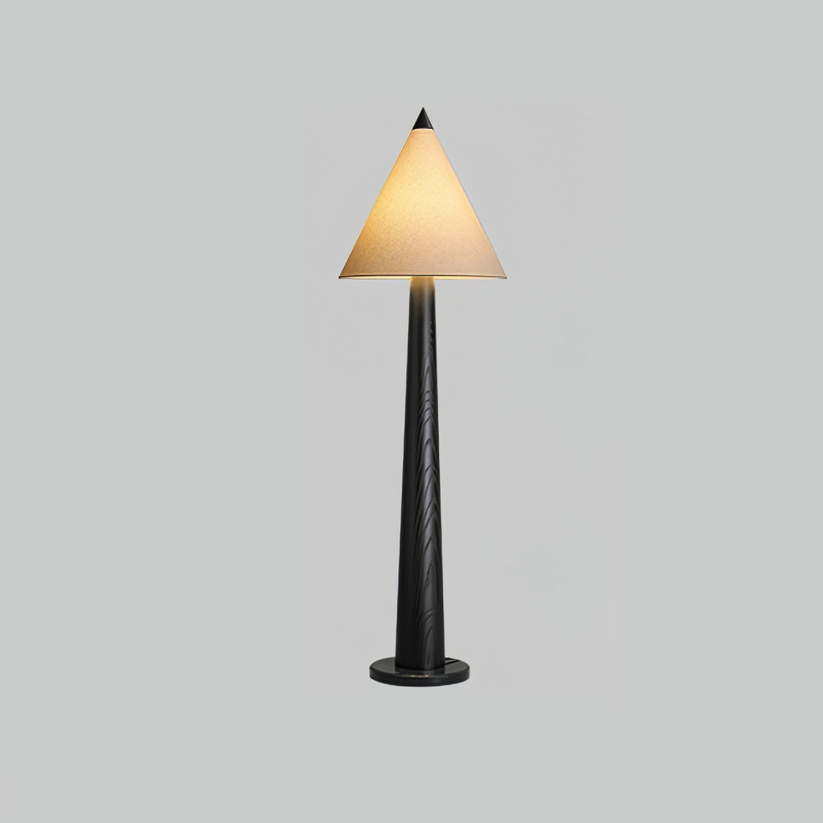 Pinecone Wooden Floor Lamp – Handcrafted Natural Illumination