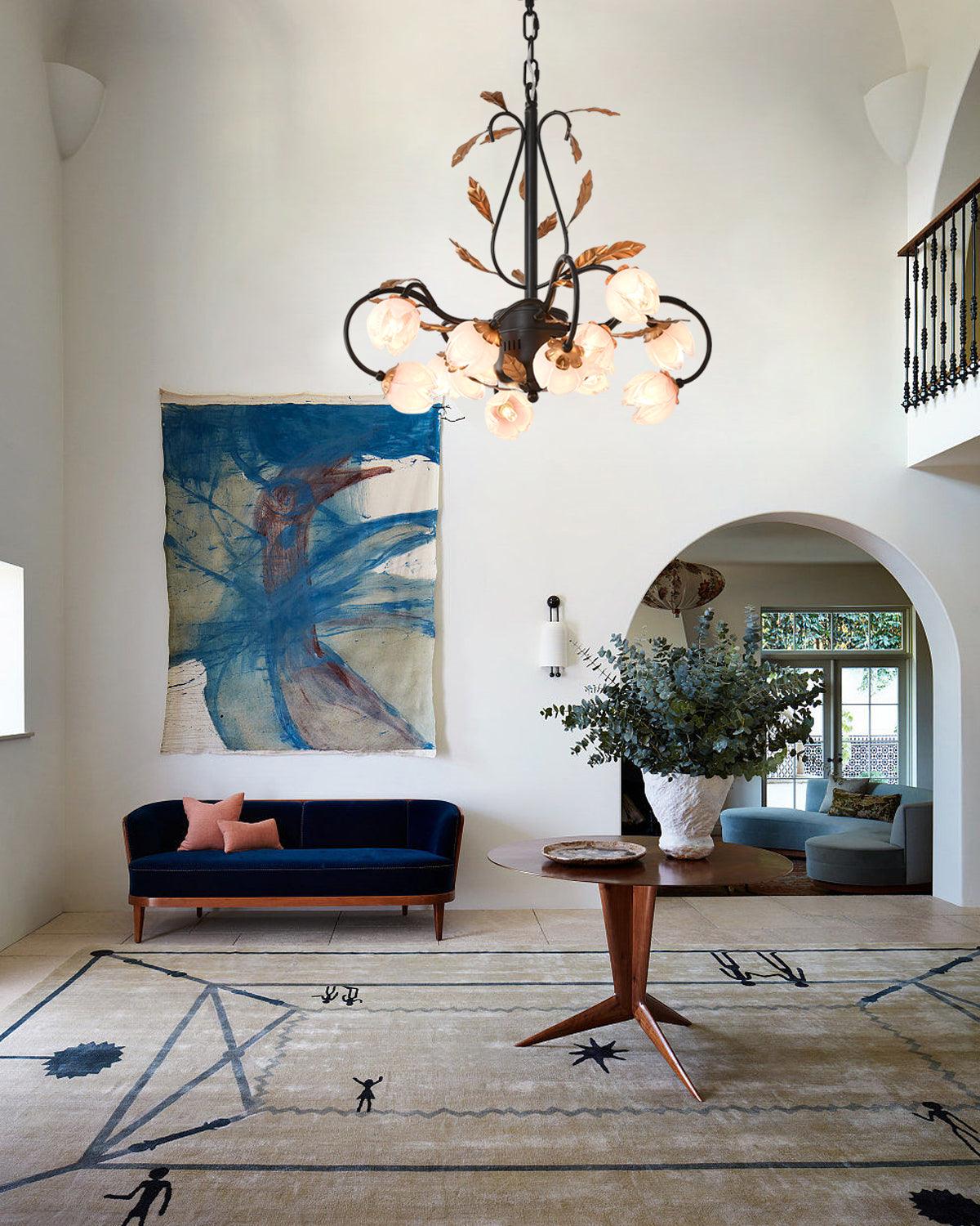 pink-tulip-chandelier