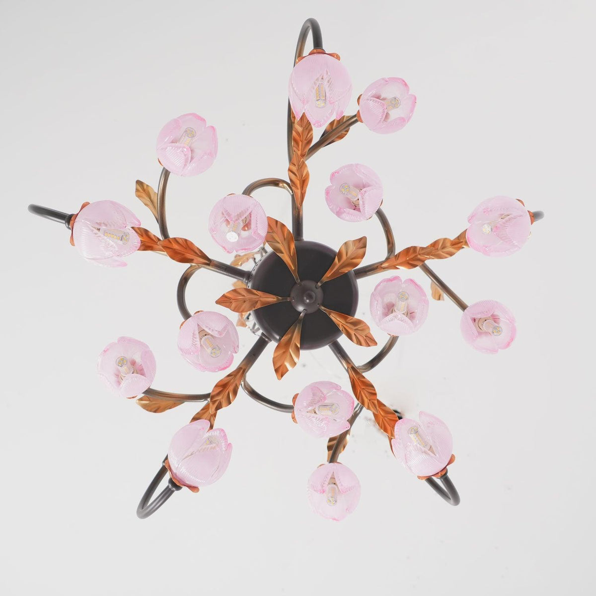 pink-tulip-chandelier