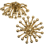 Pistillino Brass Wall Sconce – Modern Gold Orb Lighting Fixture