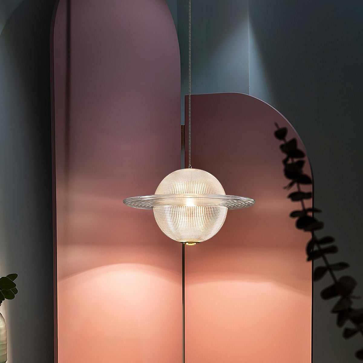 Planet Glass Pendant Light