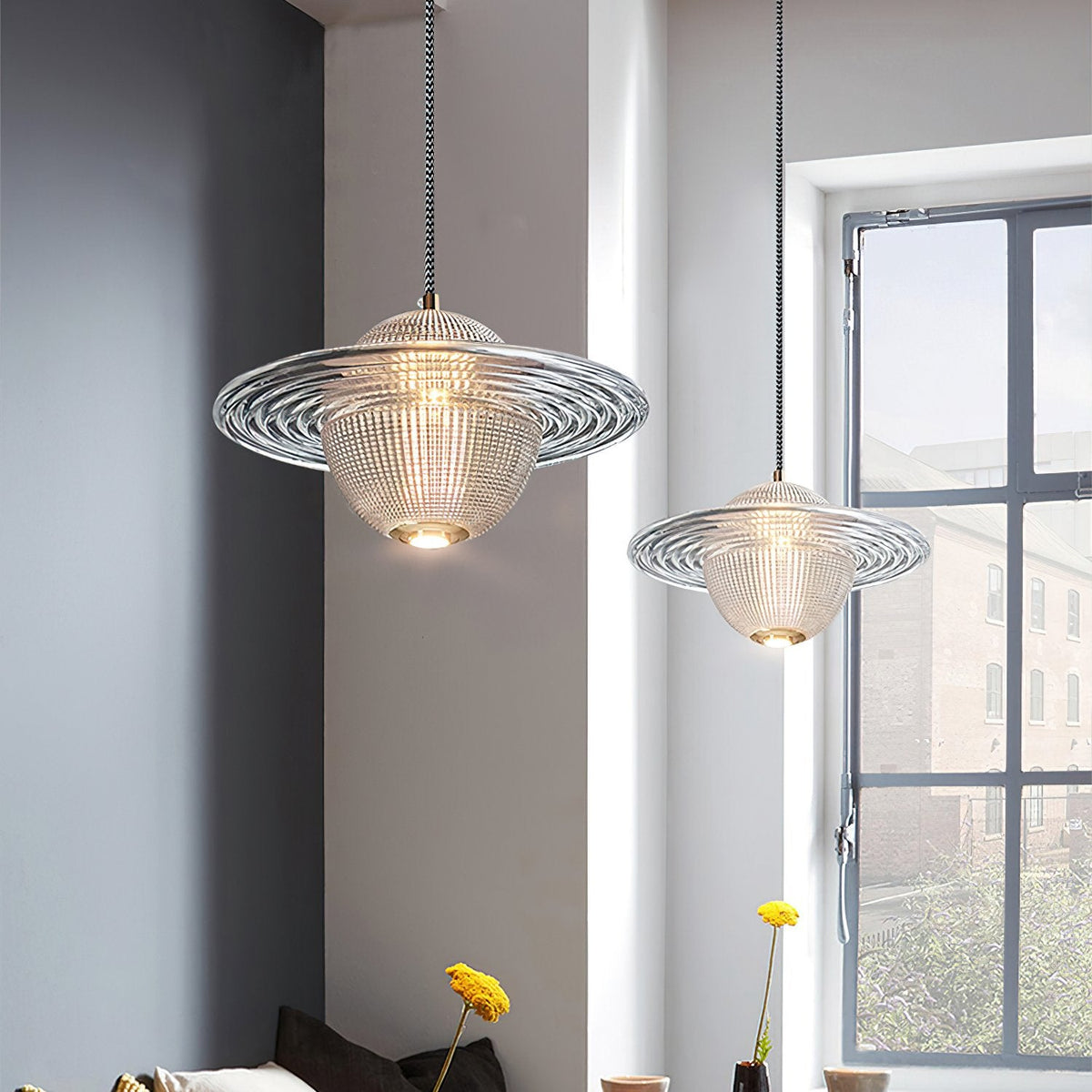 Planet Glass Pendant Light