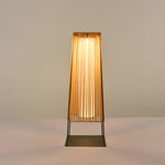Plastic Rattaplastic Rattan Outdoor Post Light With Solar Panel