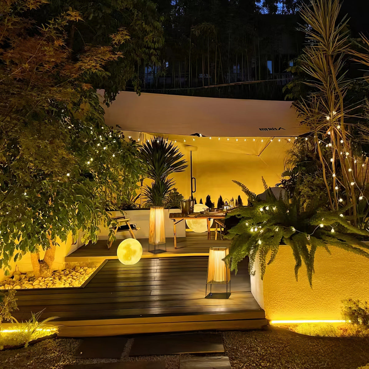 Plastic Rattaplastic Rattan Outdoor Post Light With Solar Panel