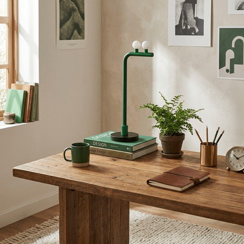 Playline Orb Table Lamp – Sculptural Pop-Art LED Accent Light