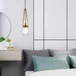 Poble Glass Pendant Light – Modern Designer Ceiling Lamp for Living Spaces