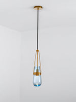Poble Glass Pendant Light – Modern Designer Ceiling Lamp for Living Spaces