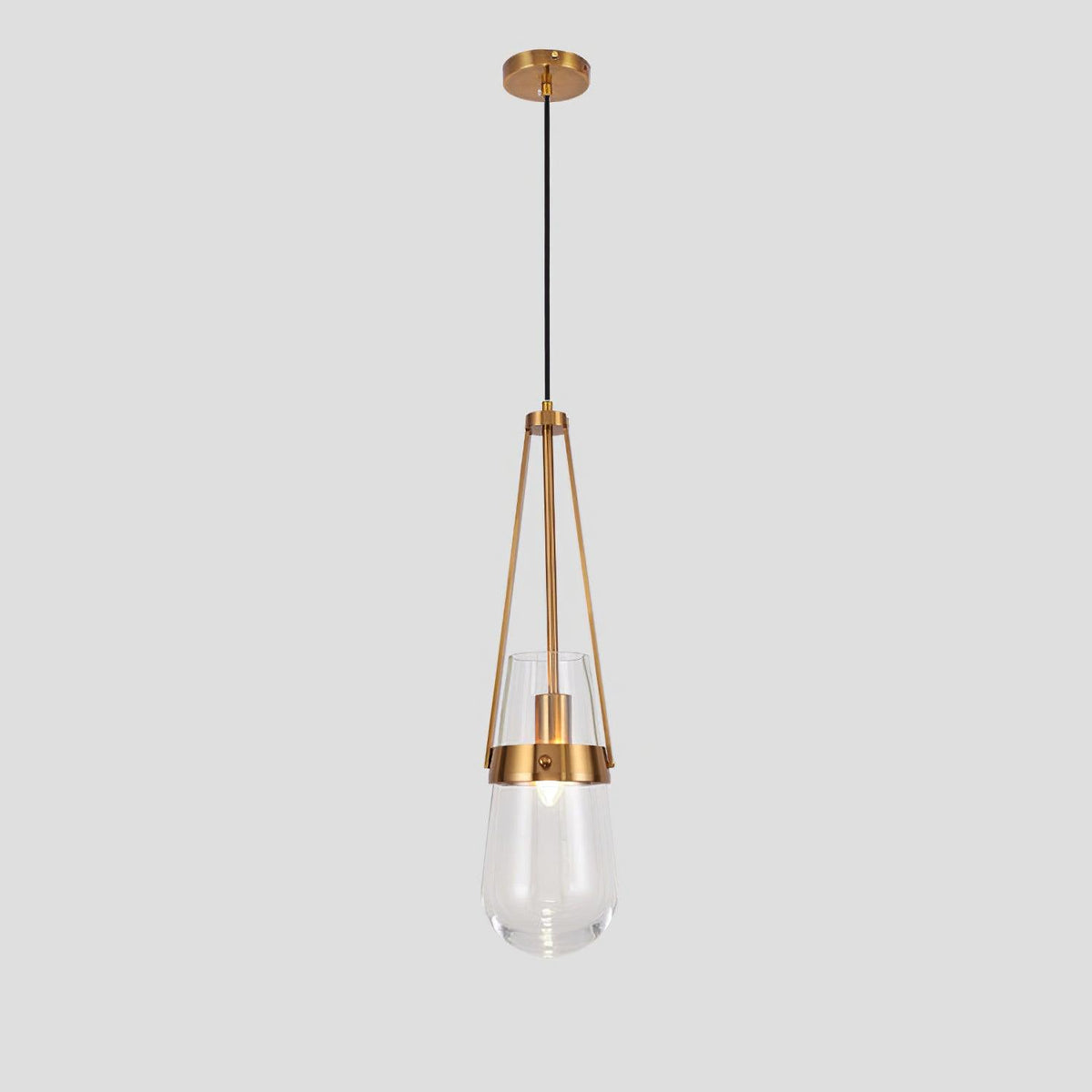 Poble Glass Pendant Light – Modern Designer Ceiling Lamp for Living Spaces