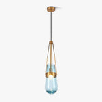 Poble Glass Pendant Light – Modern Designer Ceiling Lamp for Living Spaces