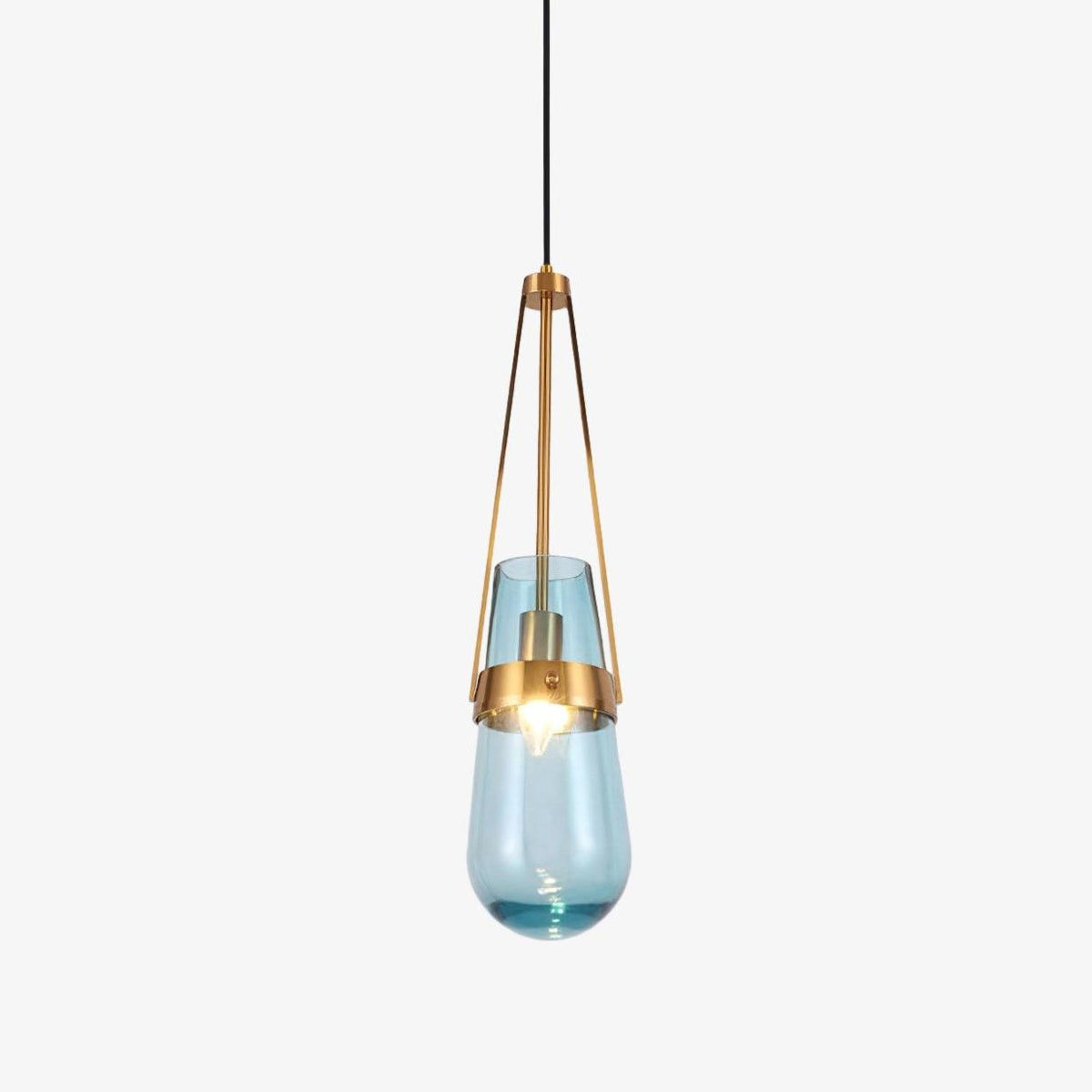 Poble Glass Pendant Light – Modern Designer Ceiling Lamp for Living Spaces