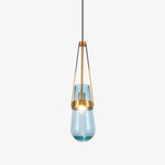 Poble Glass Pendant Light – Modern Designer Ceiling Lamp for Living Spaces
