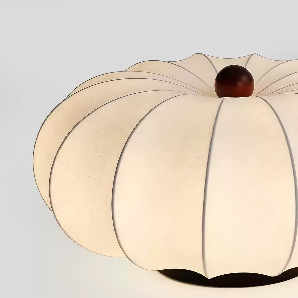 Pompeluna Silk Flush Mount Ceiling Light – Modern Minimalist LED Fixture
