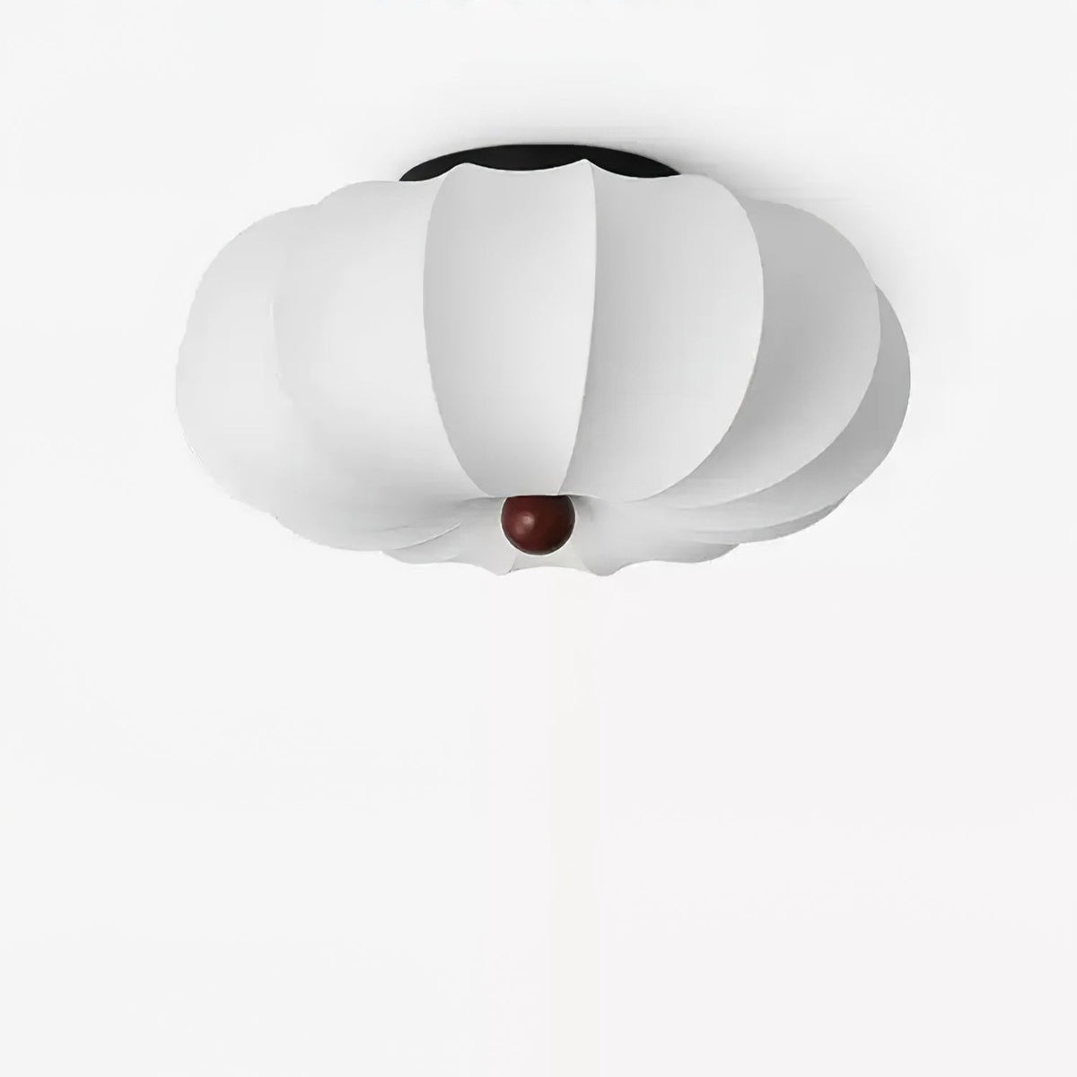 Pompeluna Silk Flush Mount Ceiling Light – Modern Minimalist LED Fixture