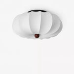Pompeluna Silk Flush Mount Ceiling Light – Modern Minimalist LED Fixture