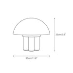 Porcino Alabaster Table Lamp