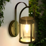 Lumière Portable Lantern Wall Sconce – Modern Solar LED Outdoor Lighting