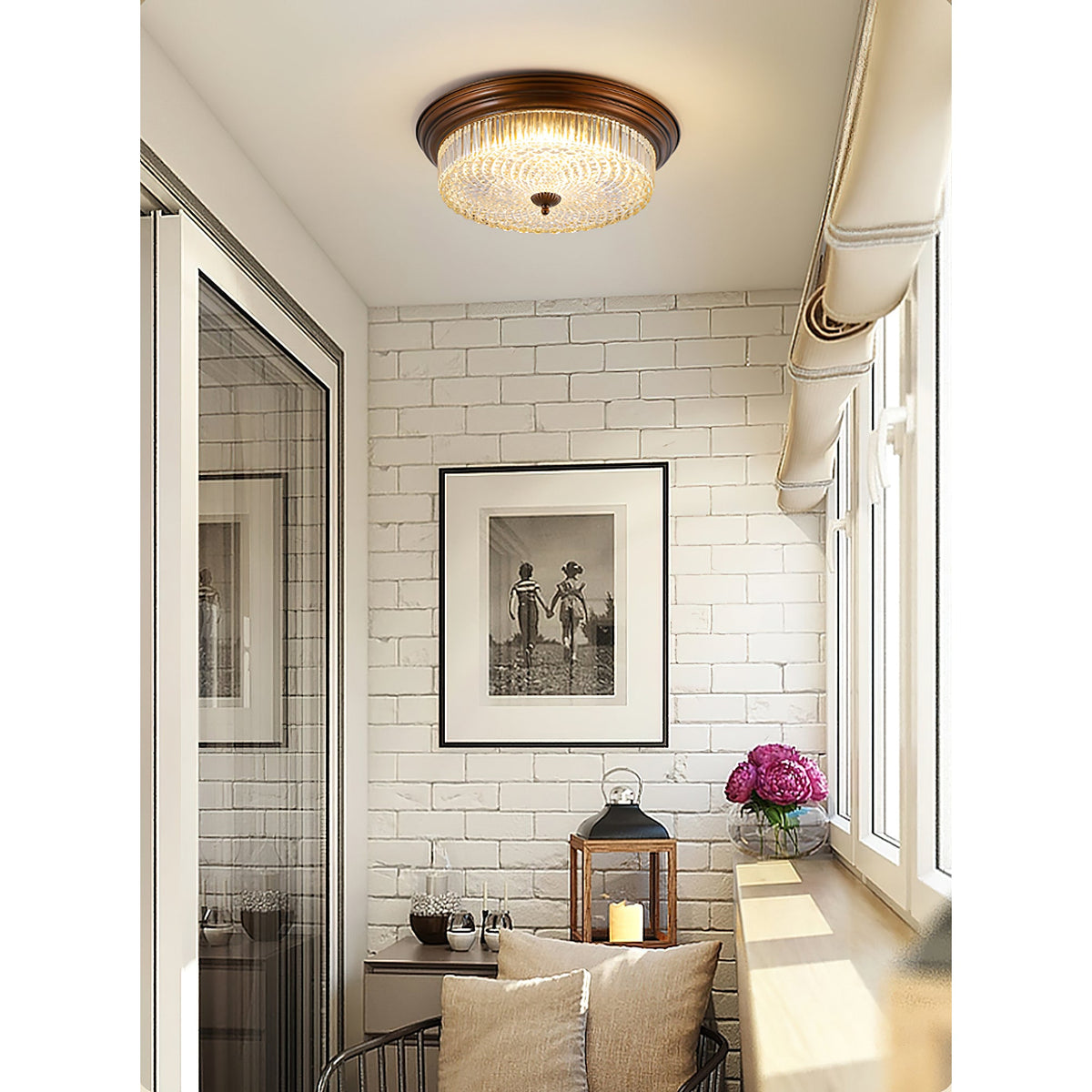 retro-flush-ceiling-lamp