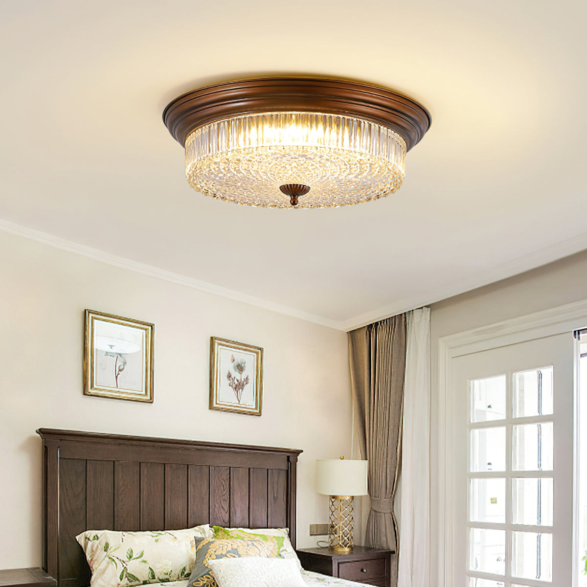 retro-flush-ceiling-lamp