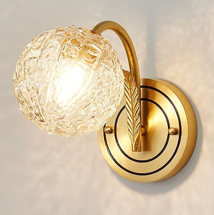 Postmodern Ball Shaped Wall Lamp