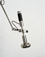 Precision Beam Adjustable Chrome Wall Sconce for Modern Interiors