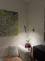 Precision Beam Plug-In Wall Sconce – Adjustable Modern Metal Lamp