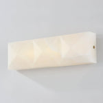 Prism Alabaster LED Wall Sconce – Modern Sculptural Lighting for Bedroom, Hallway & Living Room