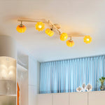 Pumpkin Multi Head Ceiling Lamp