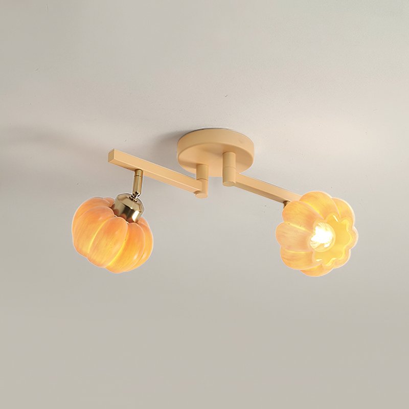 Pumpkin Multi Head Ceiling Lamp